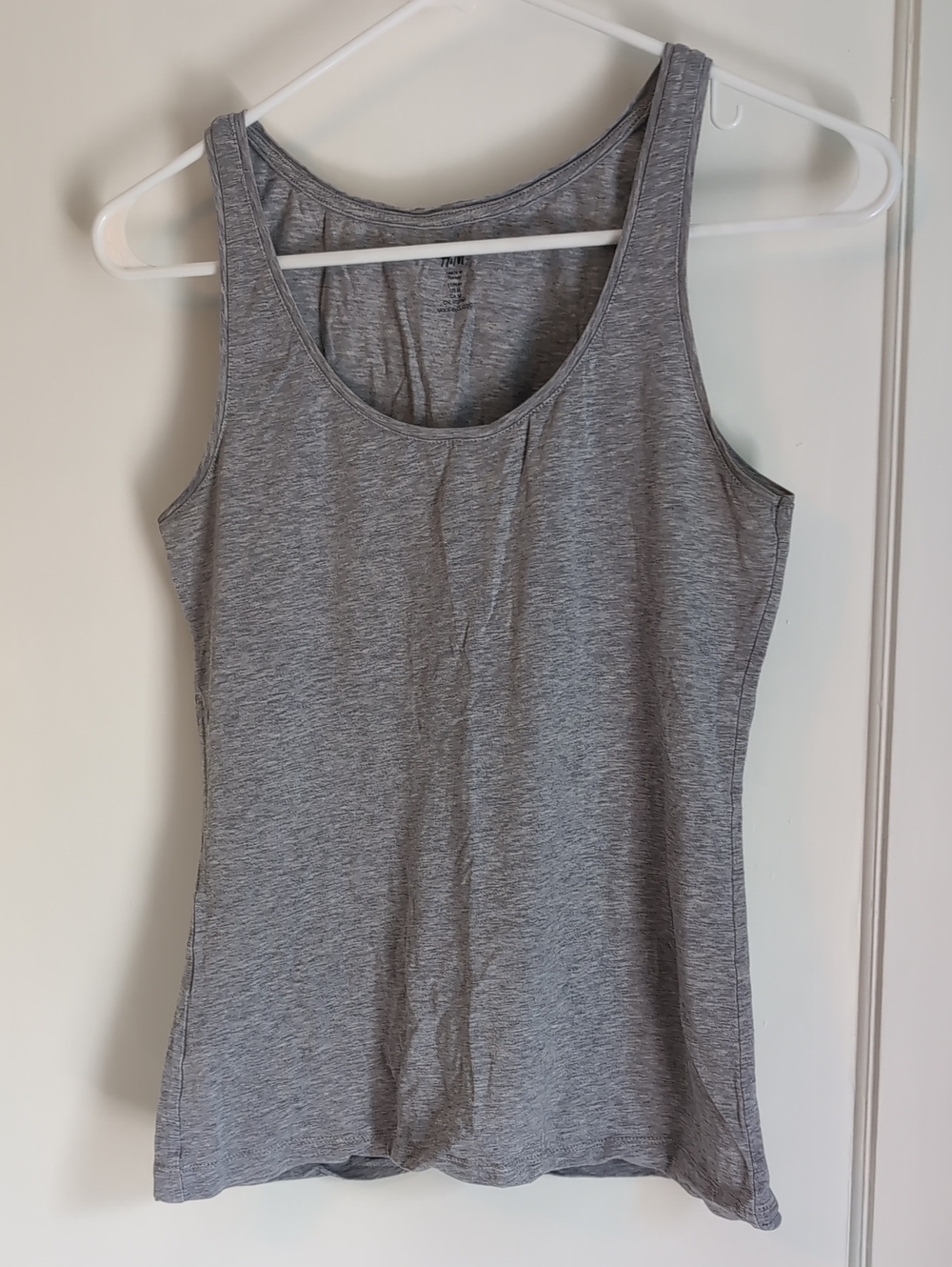 H&M Heather Grey Scoop Neck Tank Top